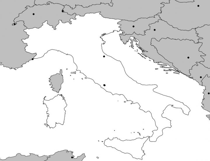 Carte Departement Italie – 1Jour1Col serapportantà Carte Département Vierge