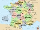 Carte-Departements-Et-Regions-De-France | Gilles-Sinquin pour Carte De France Et Departement