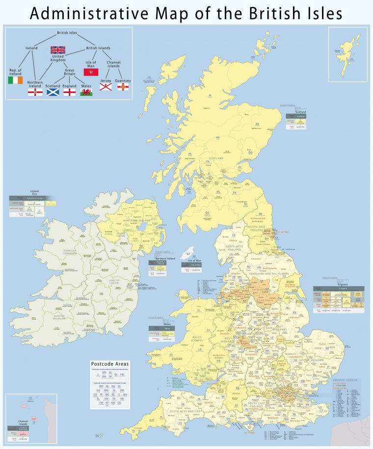 Carte Départements Royaume-Uni, Carte Des Départements Du dedans Carte Avec Les Departement