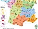 Carte Des 13 Régions De France À Imprimer, Départements à Carte De France Avec Département À Imprimer