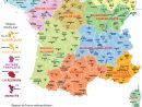 Carte Des 13 Régions De France À Imprimer, Départements destiné Département 13 Carte