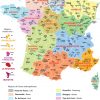 Carte Des 13 Régions De France À Imprimer, Départements tout Carte De France Imprimable Gratuite