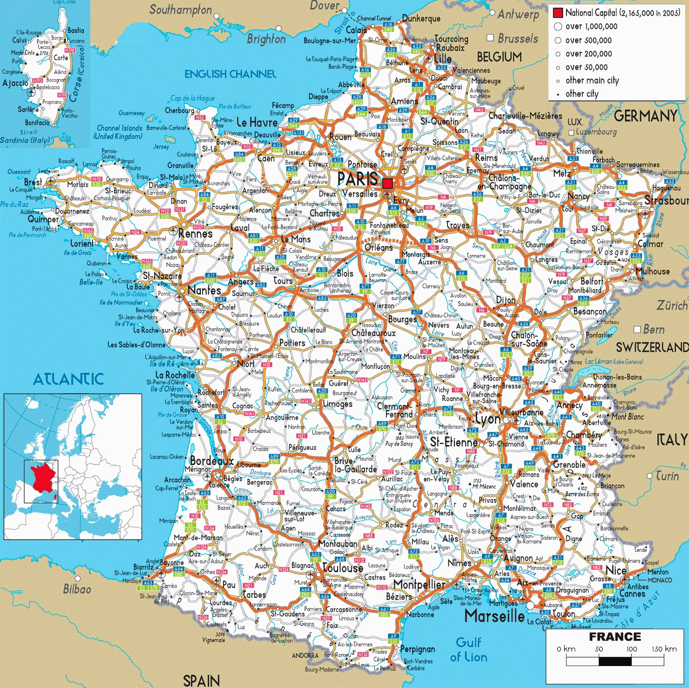 Carte Des Départements De France tout Carte Des Départements Français 