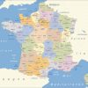 Carte Des Départements Et Régions De France avec Départements Et Régions De France