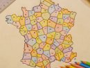 Carte Des Départements Français Selon Un Diagramme De destiné Carte De France Avec Départements Et Préfectures