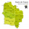 Carte Des Hauts-De-France - Hauts-De-France Carte Des Villes avec Plan De La France Par Departement