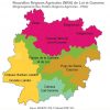 Carte Des Nouvelles Régions Agricoles De Lot-Et-Garonne intérieur Nouvelles Régions Carte