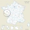 Carte Des Nouvelles Régions Et Des Départements De France avec Nouvelles Régions Carte