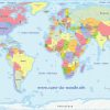 Carte Des Pays Du Monde, Carte Du Monde serapportantà Carte D Europe Avec Pays