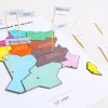 Carte Des Régions De France À Imprimer En Puzzle ! - Momes destiné Apprendre Les Départements En S Amusant