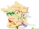 Carte Des Régions Des Vins De France - Régions Viticoles En destiné Liste Des Régions De France