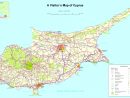 Carte Détaillée De Chypre - Carte Détaillée De Chypre (Sud encequiconcerne Carte De L Europe Détaillée