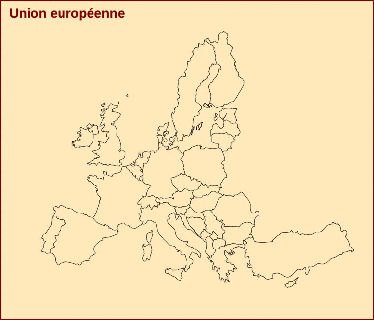 Carte D'europe À Compléter Et À Imprimer concernant Carte Europe Vierge À Compléter En Ligne