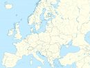 Carte D'europe Vierge Ou Détaillée Avec Capitales - Carte D avec Carte De L Europe Avec Capitales