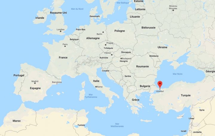 Carte D'istanbul – Plusieurs Cartes De Cette Ville destiné Carte D Europe Avec Pays