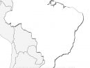 Carte Du Brésil dedans Carte Des Régions Vierge