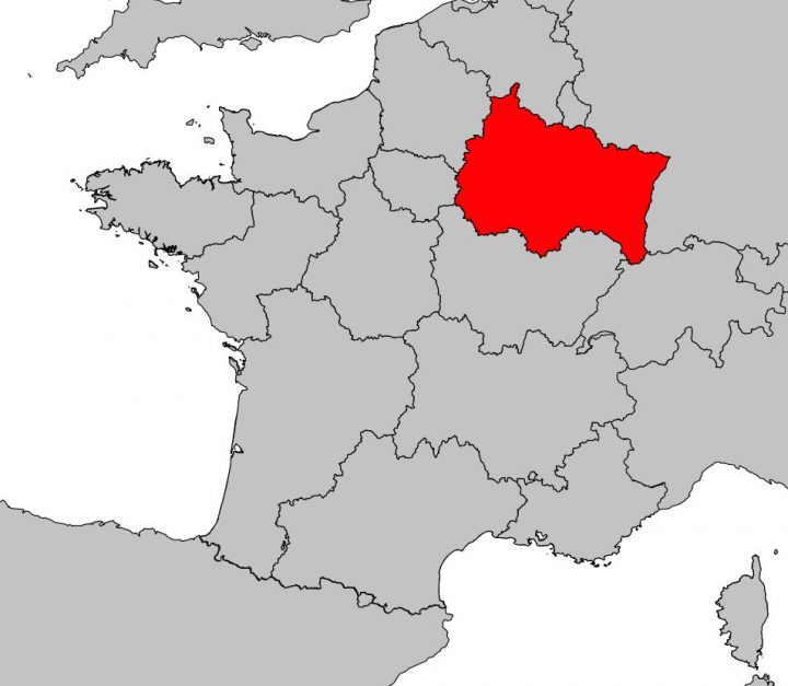 Carte Du Grand Est – Grand Est Carte Des Villes à Région Et Département France