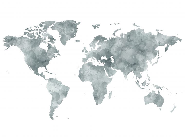 Carte Du Monde À Imprimer & Tuto Carte Du Monde Déco destiné Carte D Europe À Imprimer