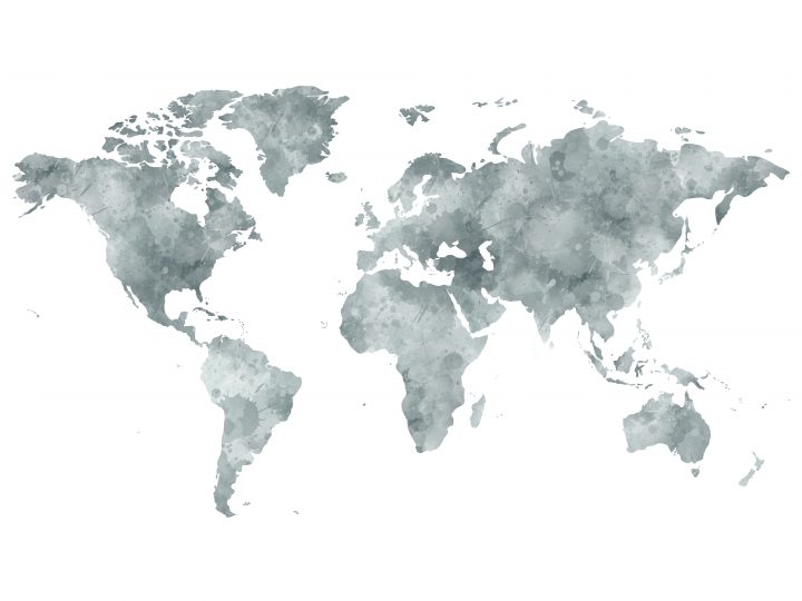 Carte Du Monde À Imprimer & Tuto Carte Du Monde Déco pour Carte De L Europe Vierge À Imprimer