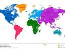 Carte Du Monde De Vecteur Avec Le Pays Et Le Capital serapportantà Carte D Europe Avec Pays Et Capitales