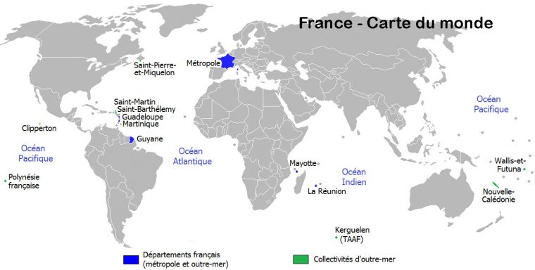 Carte Du Monde France – Voyages – Cartes pour Mappe De France