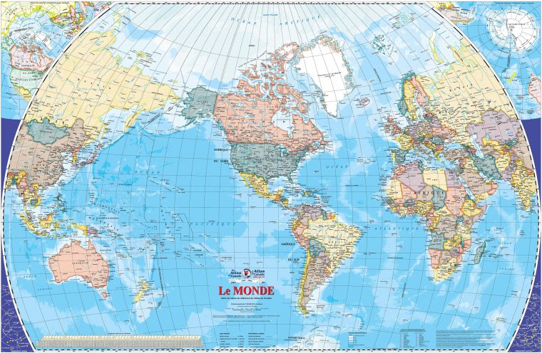 Carte Du Monde, Les Cartes Des Pays Du Monde, Map Et Plan encequiconcerne Carte De France Detaillée Gratuite