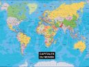 Carte Du Monde - Noms Des Capitales | Carte Du Monde Fond D tout Carte Du Monde Avec Capitale