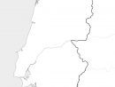 Carte Du Portugal pour Carte Des Régions Vierge