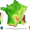 Carte Du Relief Des Communes De France intérieur Carte De La France Avec Ville