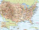 Carte Etats-Unis - Vacances » Vacances - Arts- Guides Voyages pour Carte Des Etats Unis À Imprimer