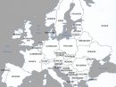 Carte Europe | Carte Europe, Carte Europe Vierge Et Géographie concernant Carte Europe Vierge