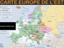 Carte Europe De L'est - Images » Vacances - Arts- Guides Voyages intérieur Pays Et Capitales D Europe