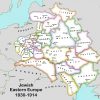 Carte: Europe De L'est Juive 1830-1914 » Par Uncleshlomo pour Carte Europe De L Est