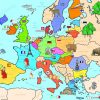 Carte Europe - Géographie Des Pays » Vacances - Arts- Guides serapportantà Carte De L Europe Vierge À Imprimer