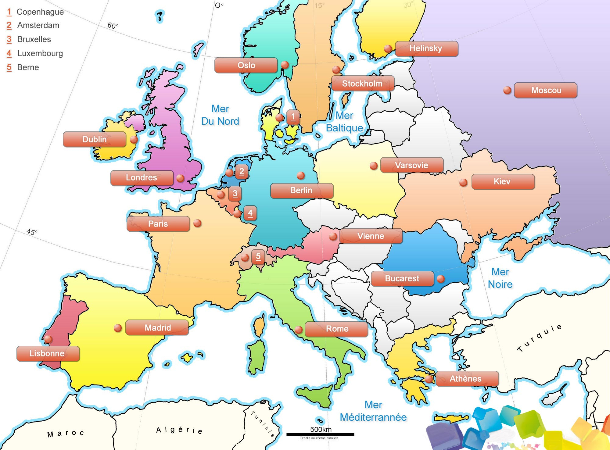Carte Europe Images Et Photos » Vacances - Arts- Guides Voyages à Carte Europe Vierge 