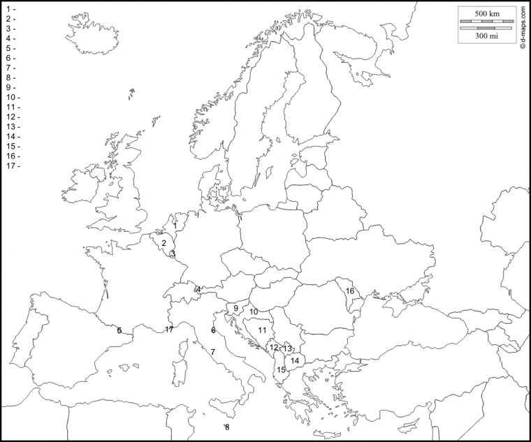 Carte Europe Vierge Png 7 » Png Image serapportantà Carte Europe Vierge