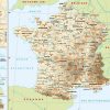 Carte France, Carte De France intérieur Plan De La France Par Departement