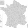 Carte France Departement à Carte Département Vierge