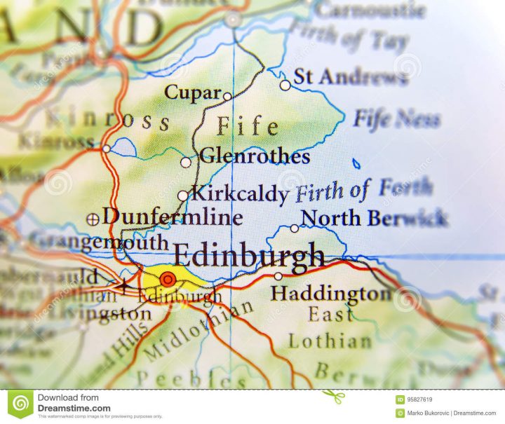 Carte Géographique De Pays Européen Ecosse Avec La Capitale à Carte D Europe Capitale