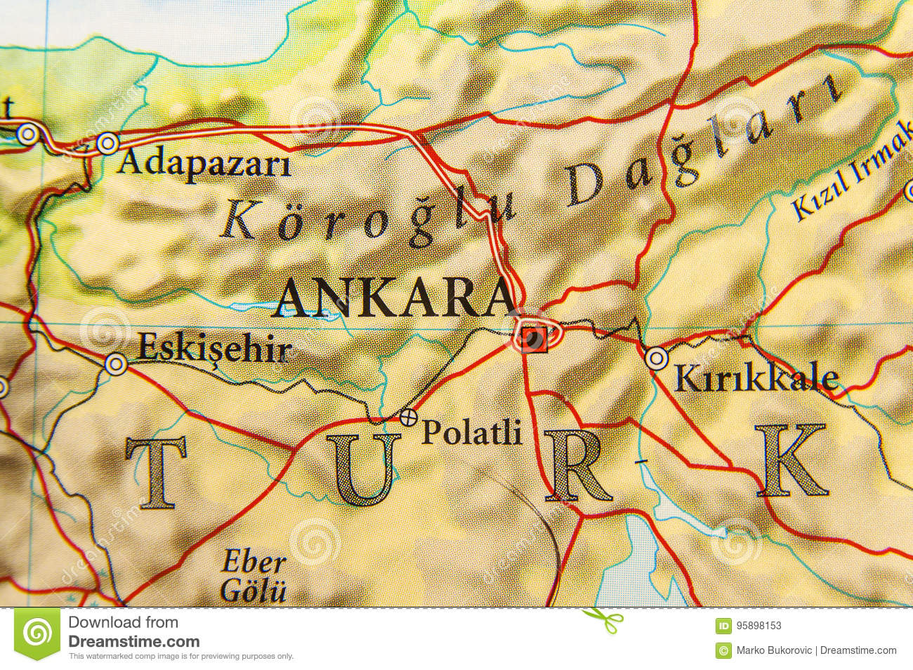 Carte Géographique De Pays Européen Turquie Avec La Capitale encequiconcerne Carte De L Europe Avec Capitales