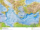 Carte Géographique D'une Partie De L'europe Photo Stock tout Carte Géographique Europe