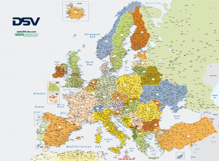 Carte Geographique – Fond De Carte Vectoriel Illustrator Eps serapportantà Carte Géographique Europe