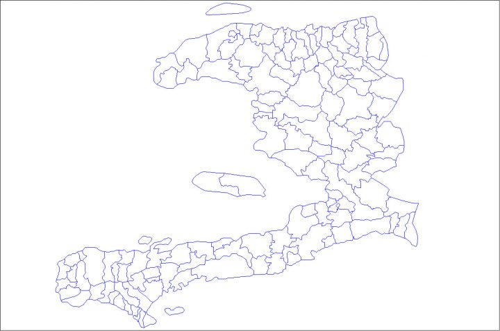 Carte Haïti Vierge Départements, Carte Vierge Des encequiconcerne Carte Département Vierge