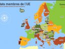 Carte Interactive D'europe Etats Membres De L'union à Capitale Union Européenne