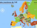 Carte Interactive D'europe Etats Membres De L'union pour Carte Des Pays Membres De L Ue