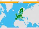 Carte Interactive. Où Se Trouve? États De L'union Européenne serapportantà Carte Union Europeene