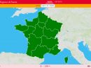 Carte Interactive. Où Se Trouve? Régions De France - Mapas intérieur Apprendre Les Régions De France