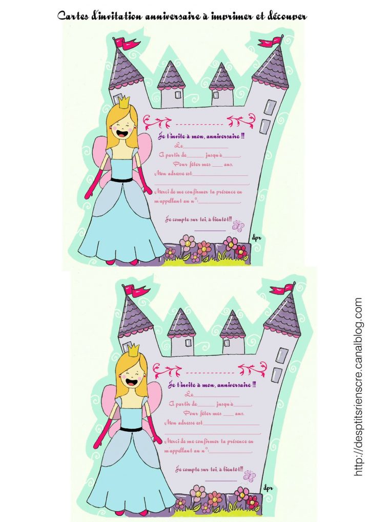 Carte Invitation Anniversaire Fille 6 Ans Gratuite À dedans Jeux Gratuit Pour Fille De 6 Ans