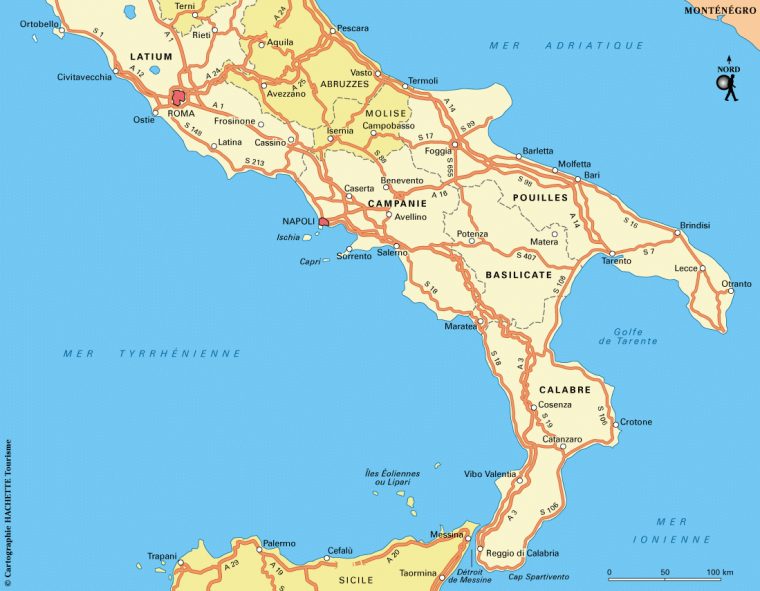 Carte Italie : Plan Italie – Routard serapportantà Carte De L Europe Détaillée