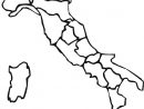 Carte Italie Vierge Régions, Carte Vierge Des Régions De L intérieur Carte Des Régions À Compléter
